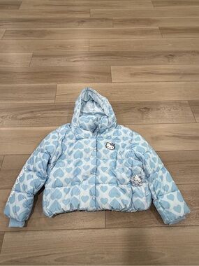 Hello Kitty Sanrio Friends x Forever 21 Limited edition Puffer Coat - NWT 3XL